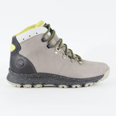 Mens Timberland World Hiker A1U8S Leather Grey Lace Up Hiking Walking Boots