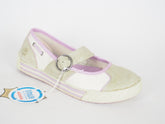 Junior Girls Timberland Metro Network 52952 Grey Leather Mary Jane Shoes UK 5.5