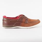 Mens Timberland Earthkeepers 2 Eye 5463A Tan Leather Lace Up Casual Boat Shoes