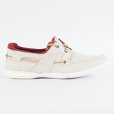 Mens Timberland Citi 2 Eyed 66154 Off White Nubuck Leather Lace Up Casual Shoes