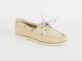 Womens Timberland Earthkeepers Classic 3941R Beige Leather Casual Boat Shoes
