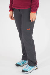 Womens Jack Wolfskin Stromboli 5006162 Dark Grey Warm Windproof Hiking Trousers