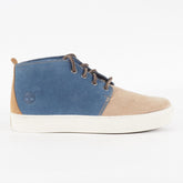 Mens Timberland Adventure 2.0 Cupsol A1465 Blue Light Brown Leather Casual Boots