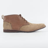 Mens Timberland EK Desert 74164 Medium Brown Leather Lace Up Smart Casual Boots