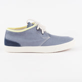 Mens Timberland Canvas 2 Eye 9825A Blue Canvas Lace Up Casual Walking Shoes