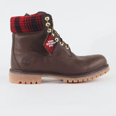 Mens Timberland 6 Inch Woolrich Brown Leather Waterproof Casual Walking Boots