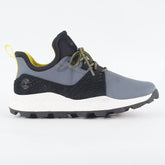 Mens Timberland Brooklyn A2D9E Medium Grey Fabric Lace Walking Casual Trainers