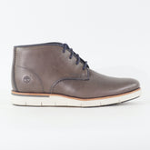 Mens Timberland Preston Hills Chukka A174H Dark Brown Leather Lace Casual Boots