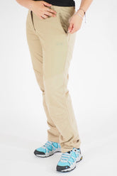Womens Jack Wolfskin Drake 5014291 Sand Dune Warm Windproof Hiking Trousers
