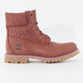 Womens Timberland 6 Inch Premium A1K30 Burgundy Leather Waterproof Casual Boots