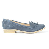 Womens Timberland Thayer RFD 8150R Navy Leather Slip On Casual Shoes
