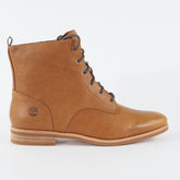 Womens Timberland Somers Falls A21EZ Tan Leather Lace Up Casual Ankle Boots