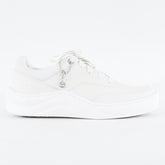 Womens Timberland Ruby Ann A2124 White Leather Lace Up Casual Sneakers