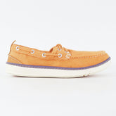 Womens Timberland Hookset 2 Eye 8441B Light Orange Canvas Lace Casual Boat Shoes