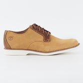 Mens Timberland Stormbuck Lite A19CY Medium Brown Leather Lace Up Formal Shoes