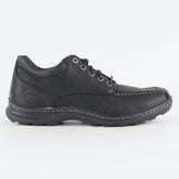 Mens Timberland EK Bike Toe Ox 45565 Black Leather Lace Up Casual Trainer Shoes