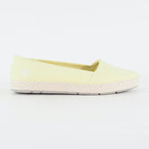 Womens Timberland Casco Bay A1FWO Lemonade Yellow Canvas Slip On Casual Shoes