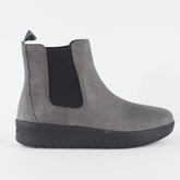 Womens Timberland Berlin Park A23PM Grey Leather Pull On Casual Chelsea Boots