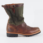 Mens Timberland GYW Tackhead Boot Company 76122 Tan Pull On Strong Leather Boots