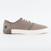 Mens Timberland Union Wharf A1AXY Medium Grey Canvas Laced Low Top Casual Shoes