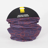 Adults Jack Wolfskin Headgear Red Casual Outdoor Multi-Functional Headband