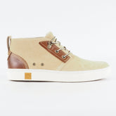 Mens Timberland Amherst Chukka Travertine 75564 Beige Suede Lace Up Casual Boots