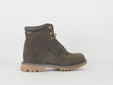 Womens Timberland Classic Premium 6 Inch 8306R Brown Leather Lace Up Boots