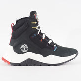 Mens Timberland Madbury A2PTC Black Nubuck Leather Zip Up Sneaker Boots