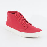Mens Timberland EK 20 Cupsole Chukka 5065R Red Canvas Lace High Top Casual Boots