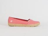 Womens Timberland Casco Bay Canvas A1A1N Pink Textile Slip On Canvas Shoes