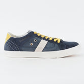 Mens Timberland EK Glastenbury Ox 9611A Navy Leather Lace Walking Casual Trainer