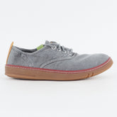 Mens Timberland EK Handcraft 4 Eye 5309A Grey Canvas Lace Up Low Casual Shoes