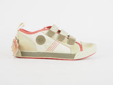 Timberland Ek Crash Blaster 80929 Beige Leather Strap Casual Oxford Shoes