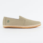Mens Timberland Surfs Edge A233V Olive Green Canvas Slip On Casual Summer Shoes