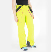 Womens Jack Wolfskin Revelstok 1106581 Lime Green Warm Windproof Hiking Trousers