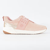 Womens Timberland Kiri Up Oxford A1TZW Rose Tan Leather Lace Up Casual Trainers