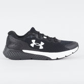 Womens Under Armour Charged Surge 3 Black Mesh Running Lace Up Sports Trainers