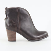 Womens Timberland Trenton 8543A Zip Side Ankle Brown Boots