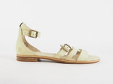 Womens Timberland Earthkeepers 8000R Beige Leather Buckle Heeled Sandals