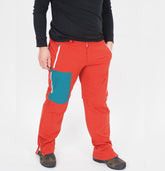 Mens Jack Wolfskin Pro Hike 1506111 Mexican Pepper Breathable Hiking Trousers