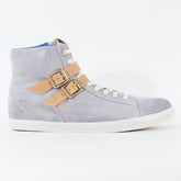 Womens Timberland EK Glastenbury 8838A Pale Blue Leather Zip Up Casual Boots