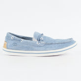 Timberland EK Cascoby 1 Eye 5235A Light Blue Lace Up Casual Boat Shoes
