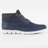 Mens Timberland Bradstreet Chukka A1P4R Navy Blue Leather Lace Up Casual Shoes