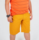 Mens Jack Wolfskin 50110021 Curcuma Orange Regular Fit Casual Outdoors Shorts