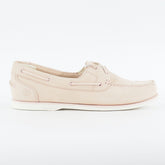 Womens Timberland Classic A1JJD Cameo Rose Pink Leather Lace Casual Boat Shoes