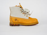 Womens Timberland EK Nadege 3711R Wheat Leather Textile Lace Up Chukka Boots