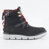 Womens Timberland 6 Inch Raywood A2PXF Black Nubuck Leather Lace Up Casual Boots