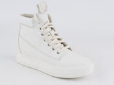Womens Timberland Mayliss 6 In A1AJS White Leather Casual Trainers Chukka Boots