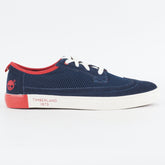 Mens Timberland Newport Bay A18JQ Navy Suede / Mesh Lace Up Low Top Casual Shoes
