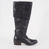 Womens Timberland Sutherlin Bay Tall A1T33 Black Leather Side Zip Walking Boots